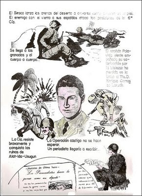 Relatos de la guerra de Ifni-Sahara : La Brigada Paracaidista. Un cómic