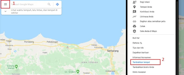 Menambahkan Tempat di Google Maps Lewat PC