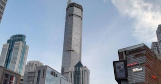 China's tallest skyscrapers was evacuated Tuesday after the tremor