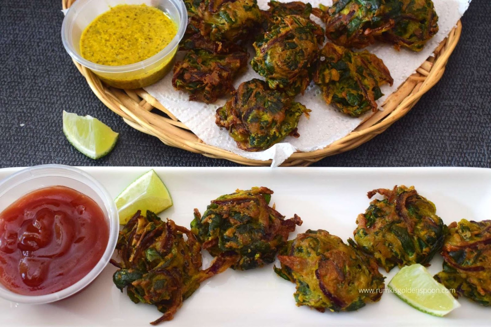 palak pakoda, palak pakoda recipe, recipe for palak pakoda, palak pakoda ki recipe, palak pakora, how to make palak pakoda, palak pakora recipe, recipe of palak pakora, spinach pakora, spinach pakora recipe, spinach pakora recipe Indian, spinach fritters, how to make spinach pakora, spinach pakoda, palak bhaji recipe, palak bhajia, palak recipe, palak recipes, palak recipe Indian, Indian recipe with spinach, spinach recipe Indian, snacks recipe, snack recipe, Indian snack recipe, recipe for vegan snacks, recipe for pakoda, pakoda recipe, vegan snacks recipe, indian recipe for snacks, Indian snacks recipe, Rumki's Golden Spoon