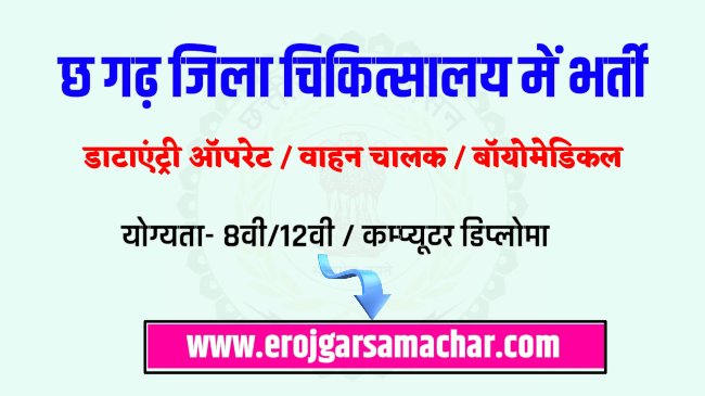 छत्तीसगढ़ रोजगार समाचार 2021