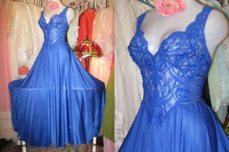 Sweet Vintage Designs Vintage Nightgowns. Olga. Queen Of Lingerie Reigns.