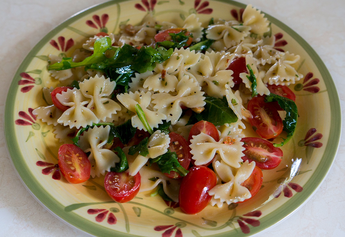 to Markusha's Diner "Aglio Olio Pomodoro"