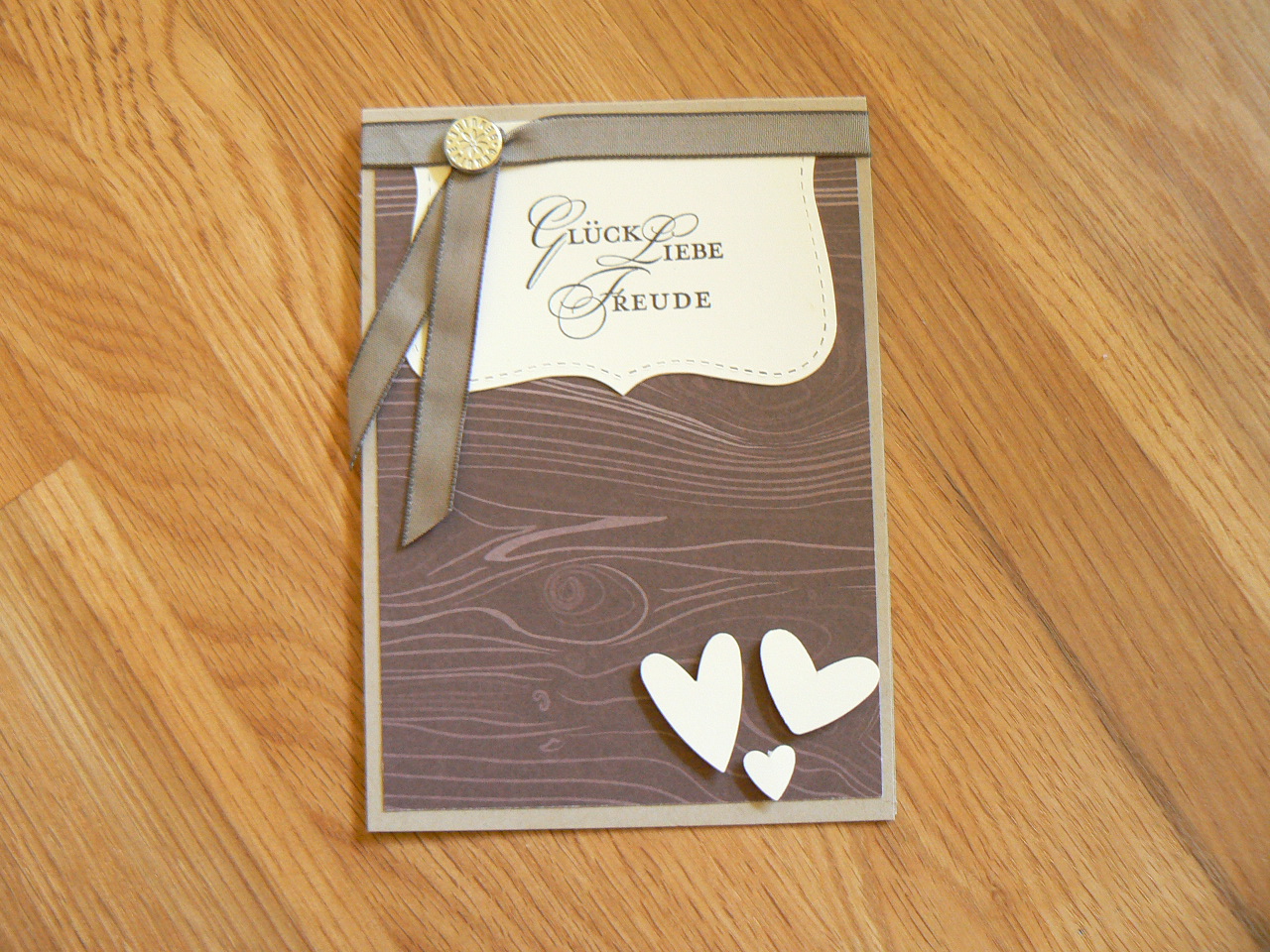 Kreatives aus Papier: Hölzerne Hochzeit