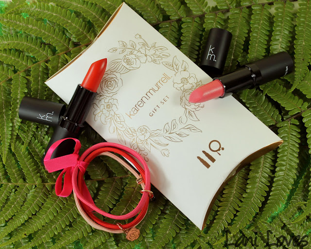 Karen Murrell Christmas Gift Set - Camellia Morning and Rymba Rhythm Swatches & Review