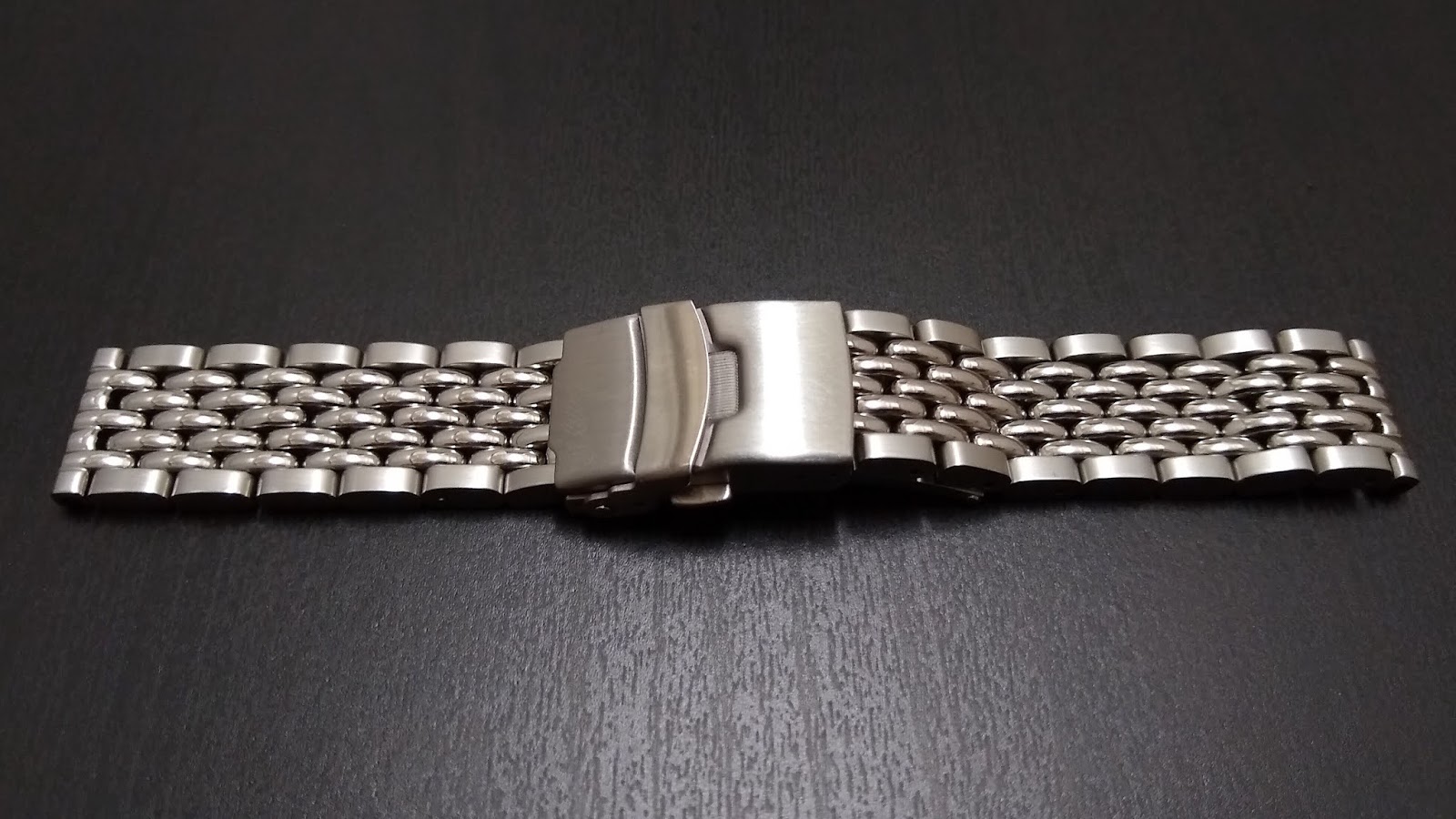 Goma BOR Beads of Rice Bracelet - SEIKO 5 | Strapcode Watch Bands