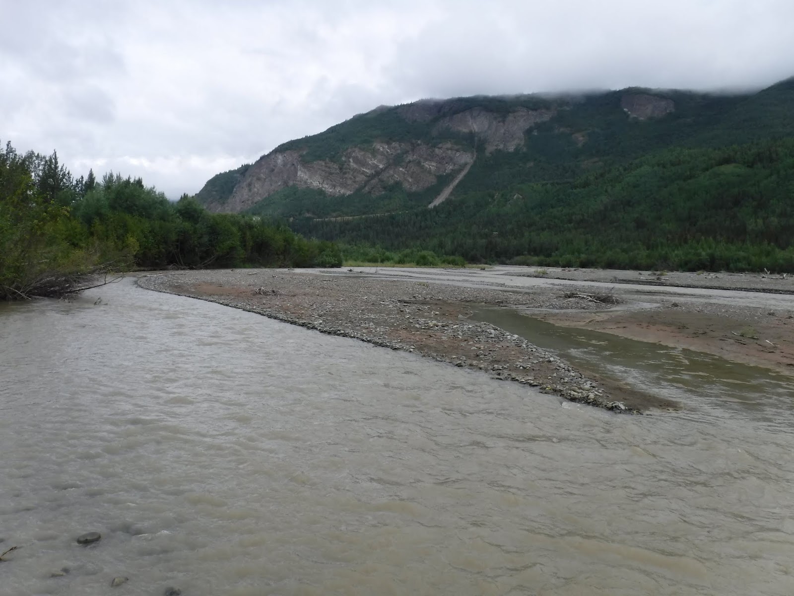 Dave'n'Kathy's Vagabond Blog Goldpanning on Caribou Creek