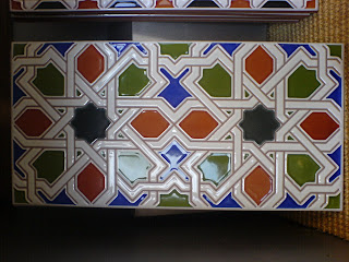 'Granada' range tile ('Almeria'), by Fired Earth