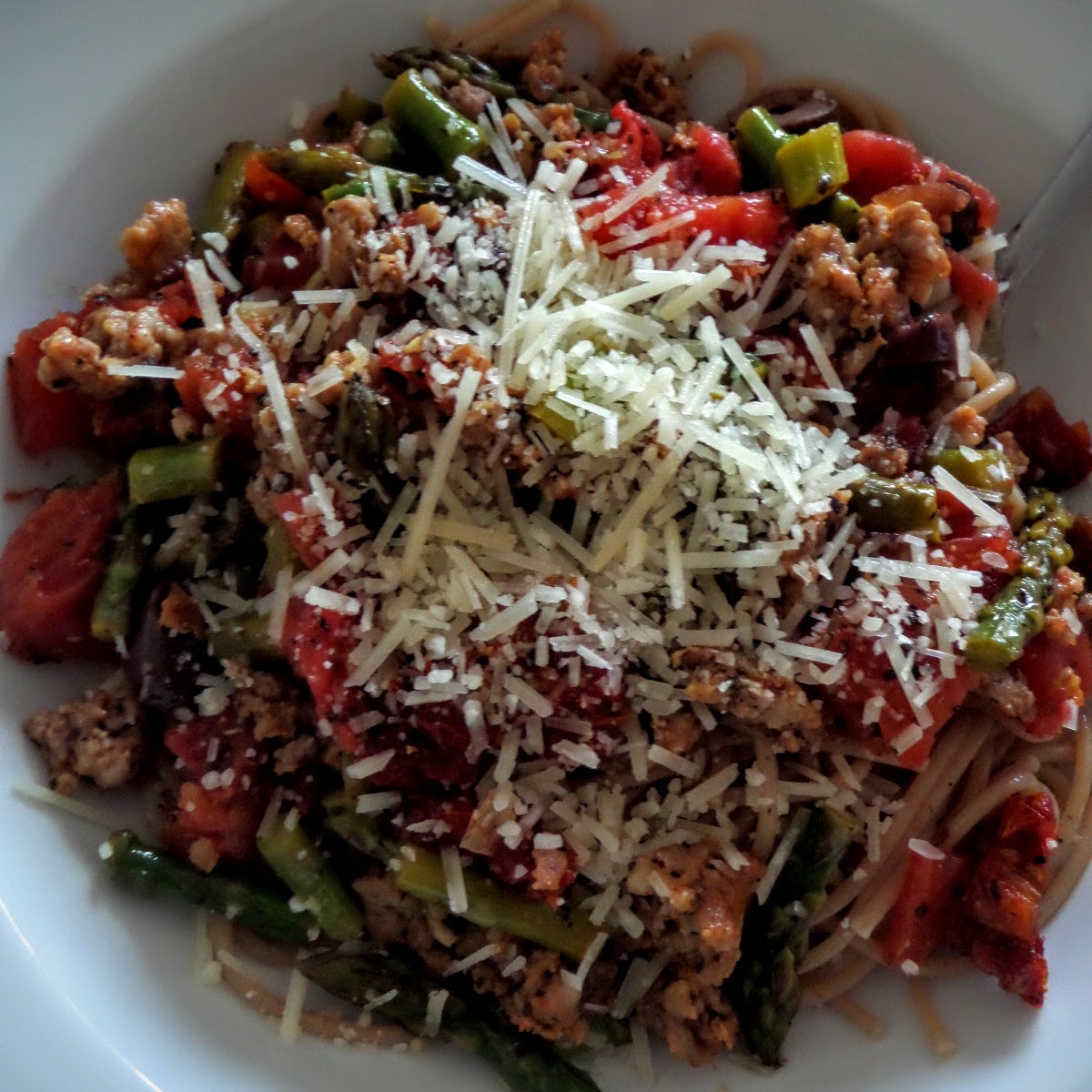 Sundried Tomato, Olive, and Asparagus Pasta Joybee, What's for Dinner?