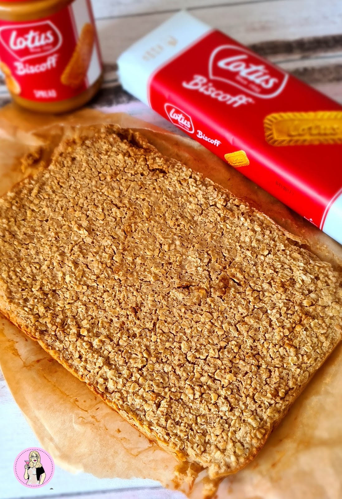 Lotus Biscoff Baked Oats Recipe Slimming Friendly Breakfast Sugar