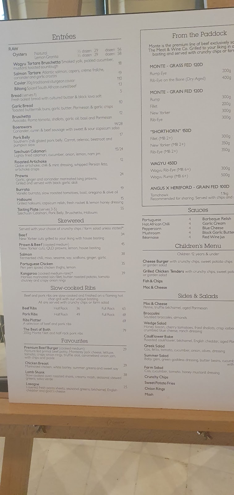 Day 2 Meat & Wine Co