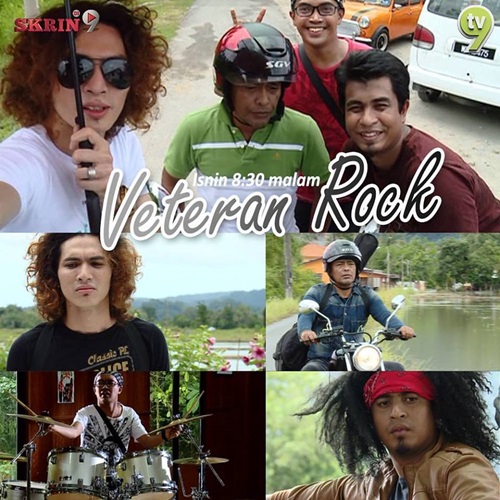 Sinopsis telemovie Veteran Rock TV9, pelakon dan gambar telemovie Veteran Rock TV9