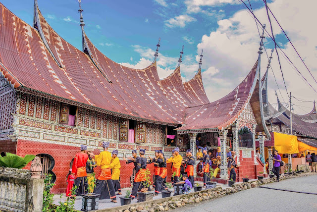 76+ Gambar Pemandangan Rumah Gadang Kekinian