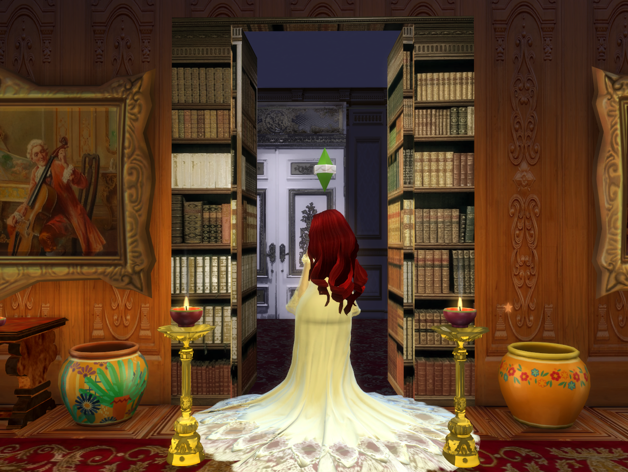 Anna Quinn Stories Secret Doors For SIMS 4