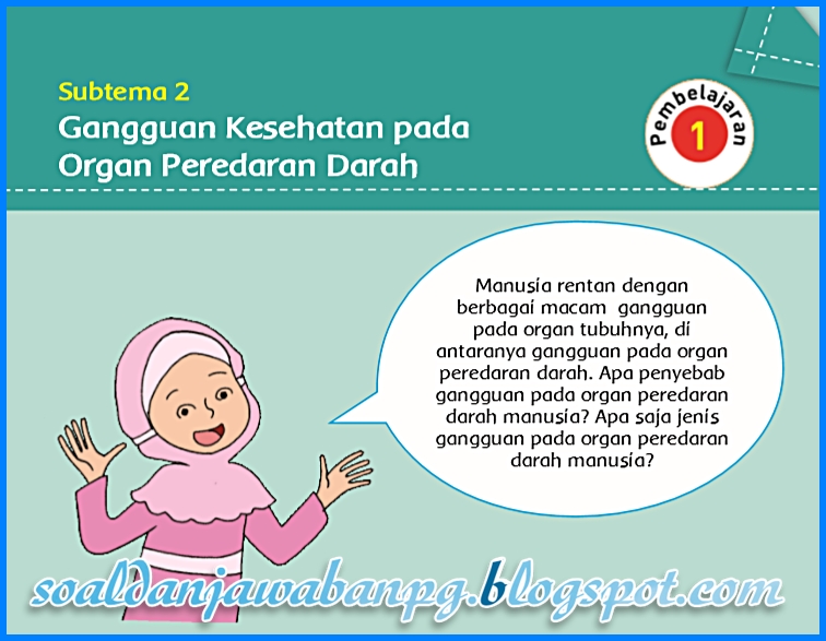 Kunci Jawaban Tematik Kelas Ganguan Kesehatan Organ