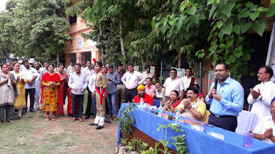 डीएम ने की अशोक वृक्ष का वृक्षारोपण, anjnewsmedia, DM plantation program