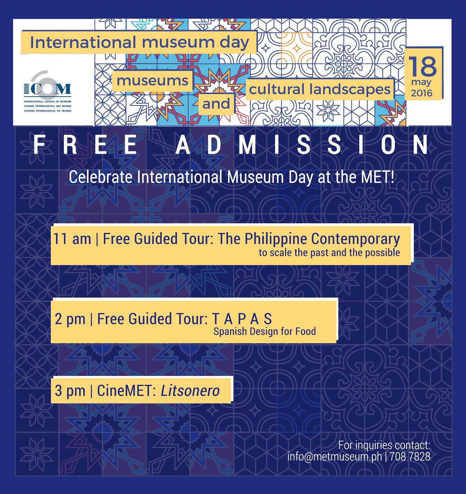 The Intersections & Beyond International Museum Day at MET Museum on