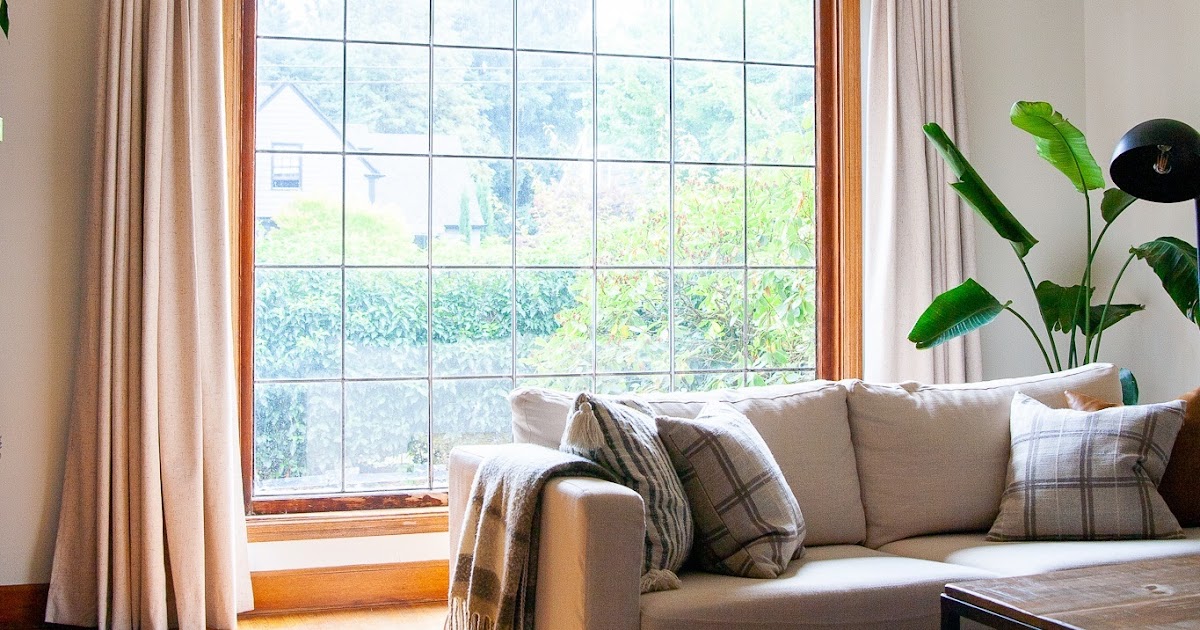 Affordable blackout curtain DIY and how we keep our house cool in the