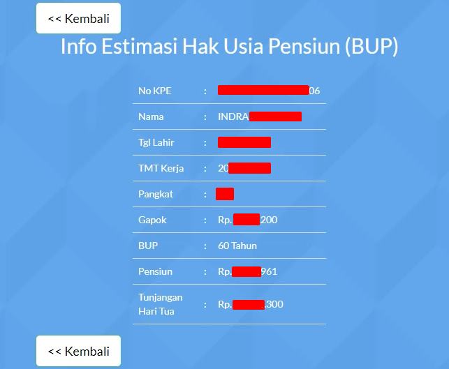 Cara Cek Estimasi Hak Usia Pensiun Bagi Peserta Taspen Pns