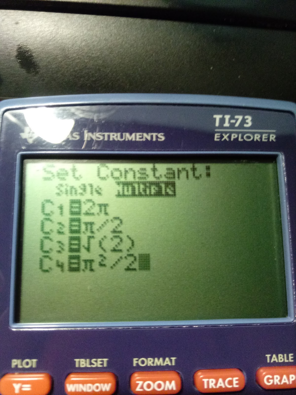 Eddie's Math and Calculator Blog: Review: Texas Instruments TI-73 Explorer