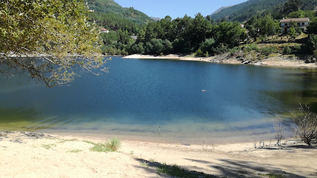 Praia Fluvial Albufeira geres no Rio Cávado