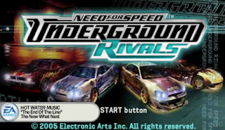 Need for Speed Underground Rivals PPSSPP ISO