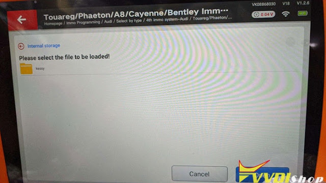 xhorse-key-tool-plus- 2010 Bentley Kessy 5