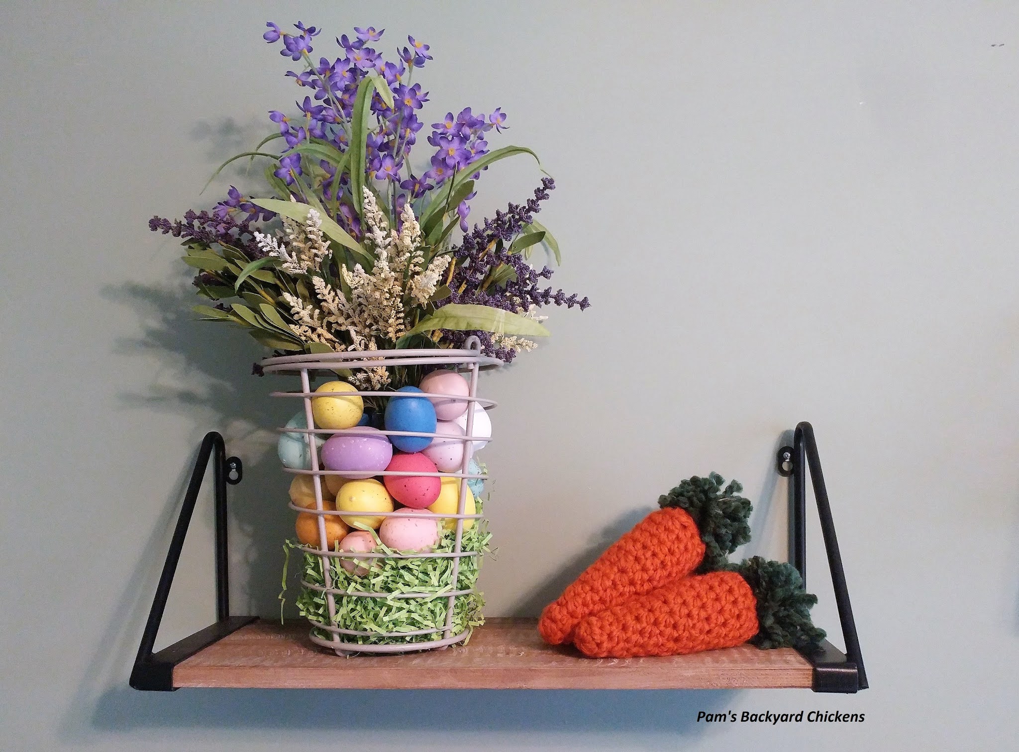 Pam's Backyard Chickens: How to Turn a Chicken Egg Basket into