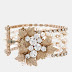 Fancy golden pearl bracelets