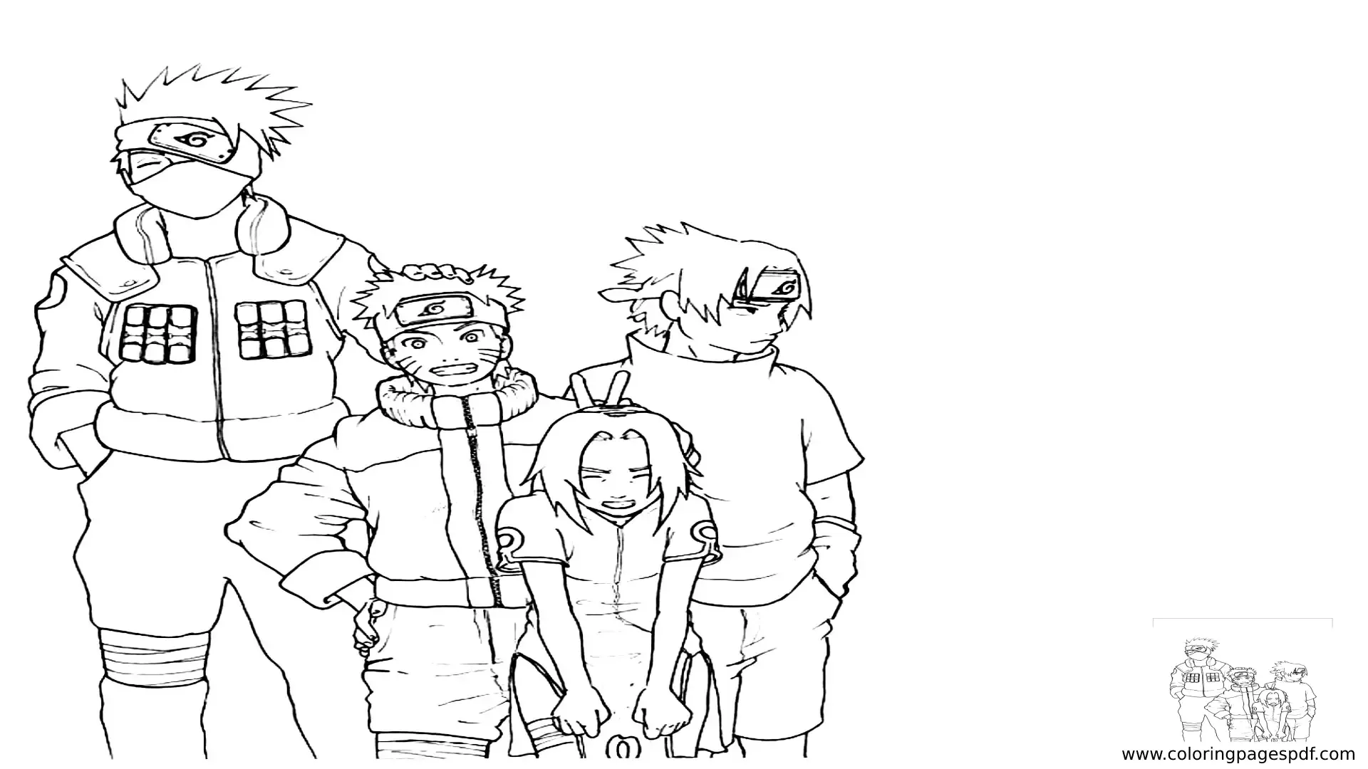 Coloring Page Of Team 7