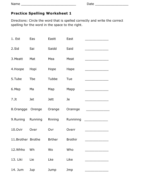 The Catholic Toolbox: Spelling and Vocabulary Worksheets