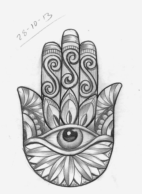 Tattoo Sketch A Day: Religious October 22nd - 31st