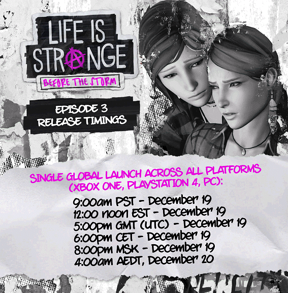 disponible tercer episodio Life Strange: Before Storm
