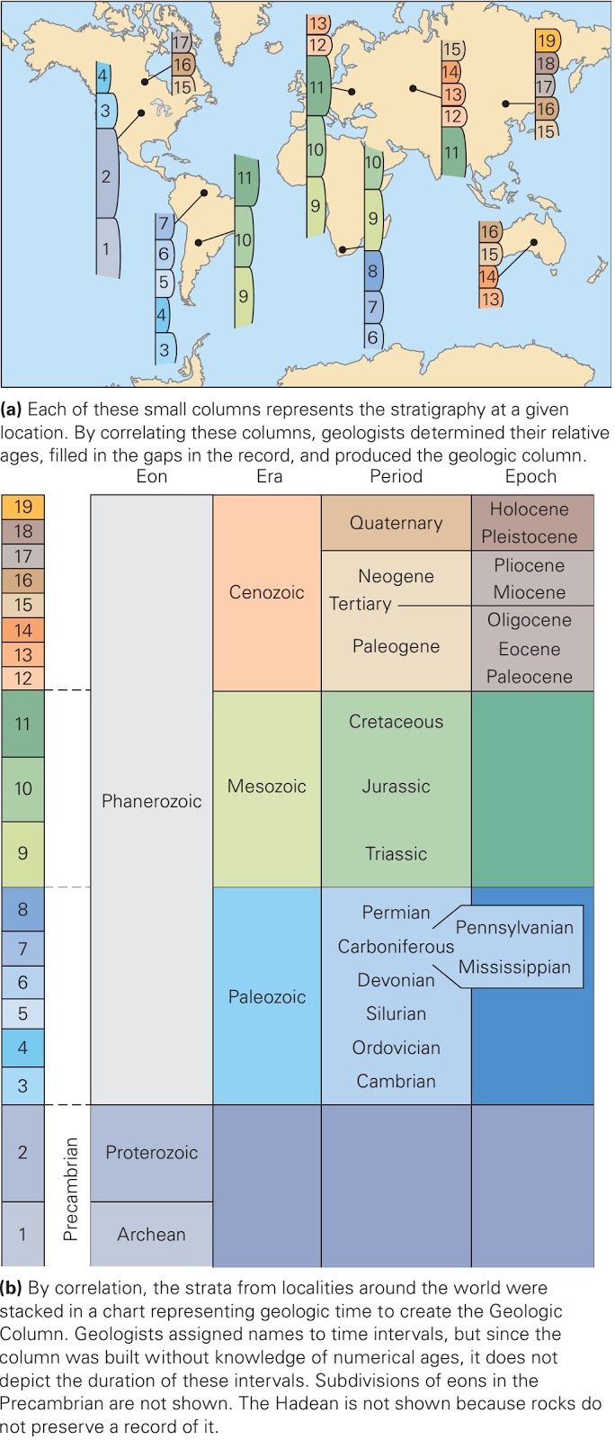 Learning Geology The Geologic Column