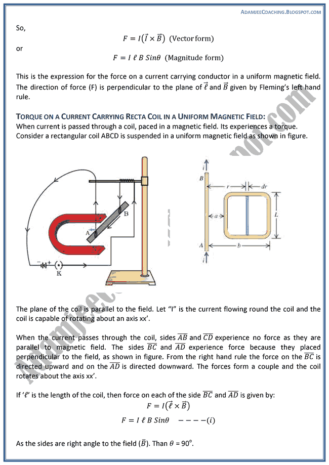 Adamjee Coaching and Theory Notes