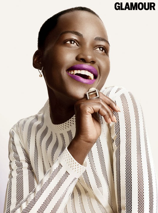 Smartologie: Lupita Nyong’o for Glamour US March 2014