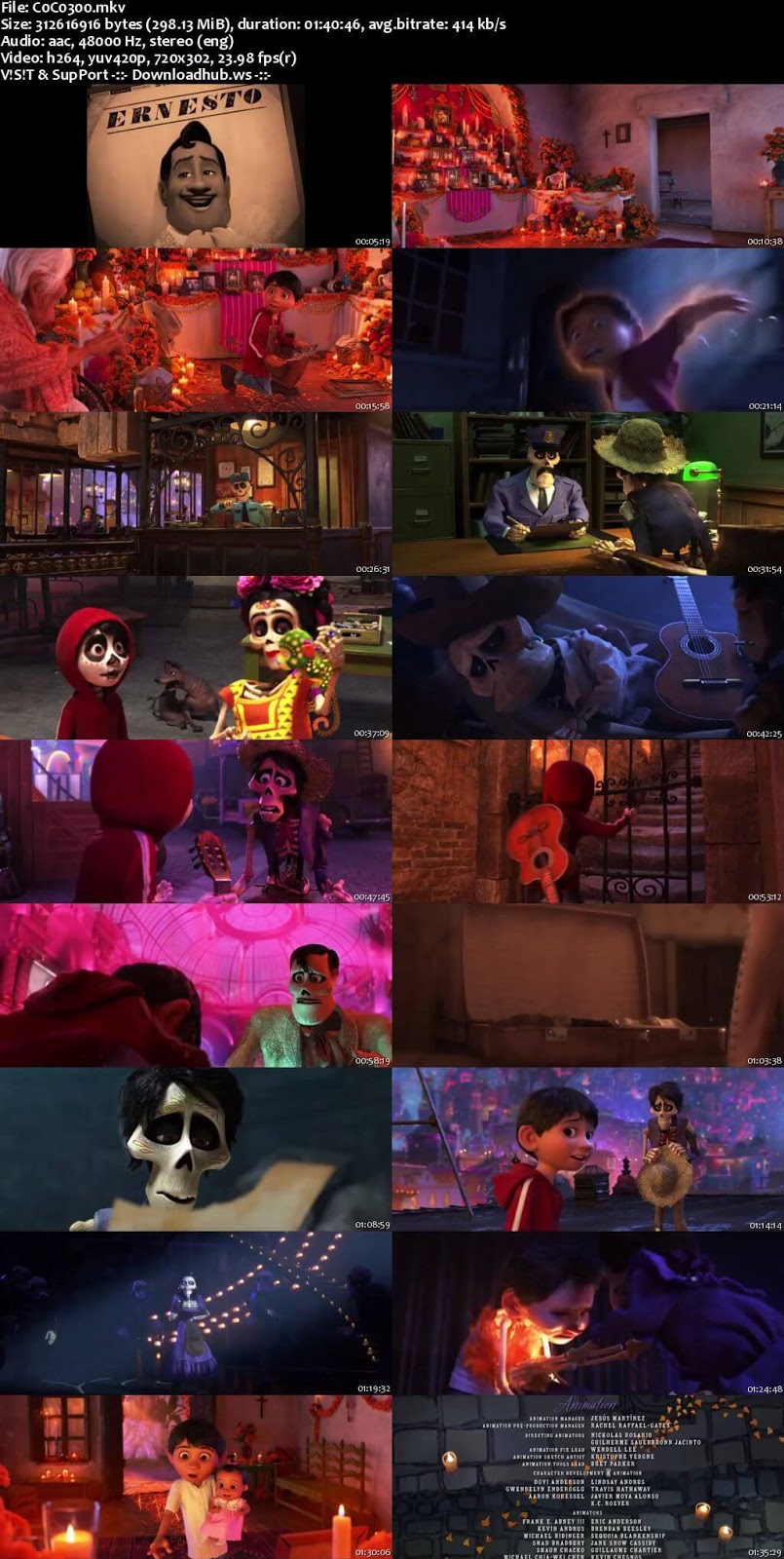 Coco 2017 English 480p WEBRip