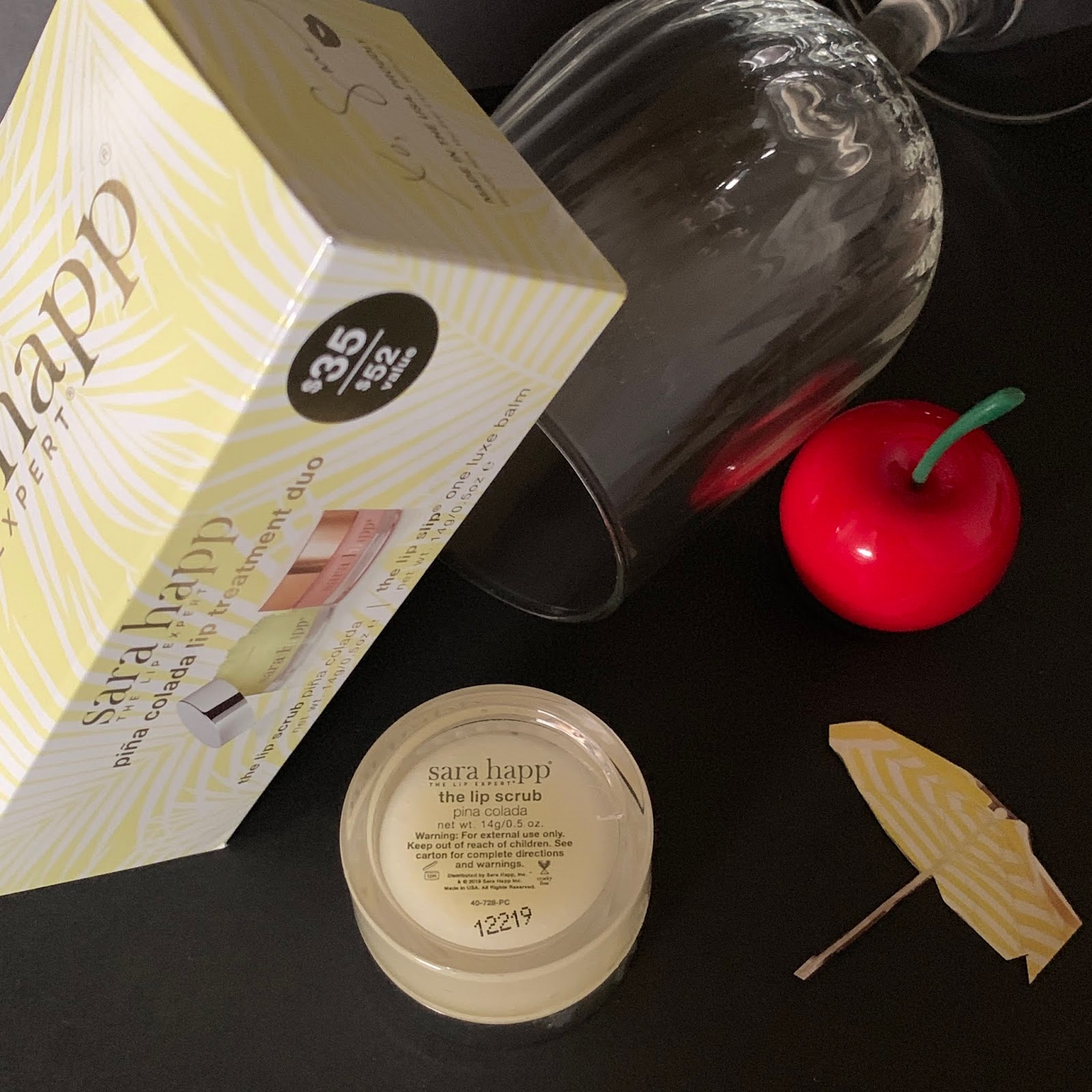 Sara Happ Pina Colada Lip Treatment Duo Review A Very Sweet Blog