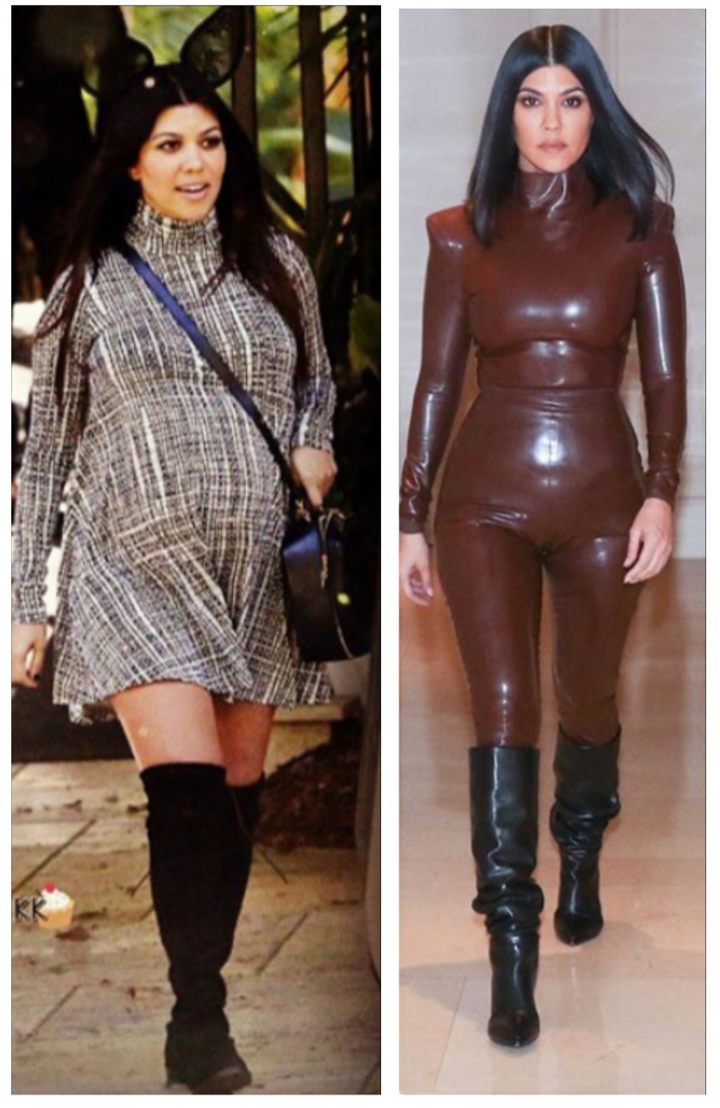 Kourtney Kardashian reveals the secret to weight loss after each