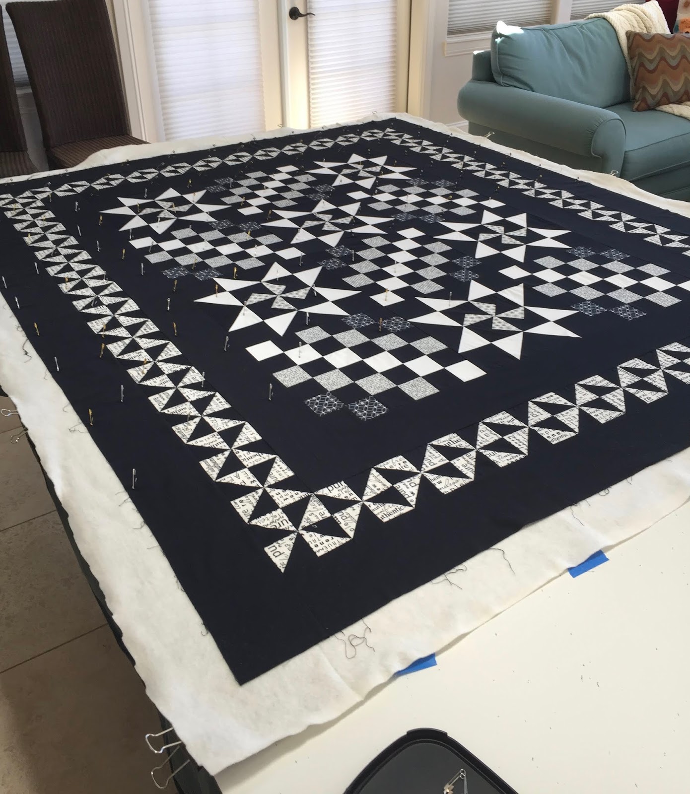 Sew Fun 2 Quilt Pinning Day