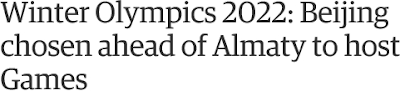 http://www.theguardian.com/sport/2015/jul/31/beijing-wins-right-host-winter-olympics-2022