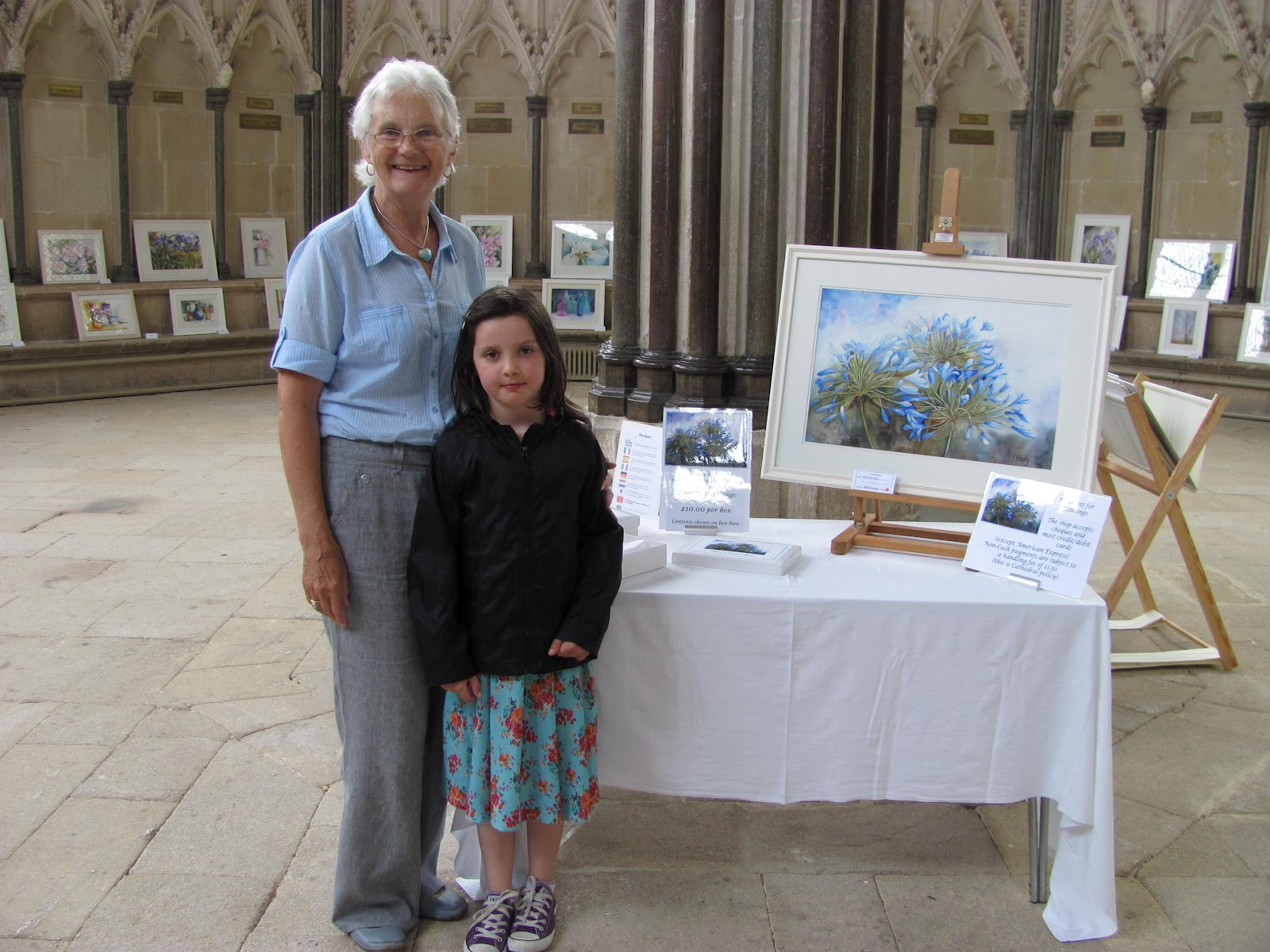 The Watercolour Log Yvonne Harry Exhibition Wells Cathedral