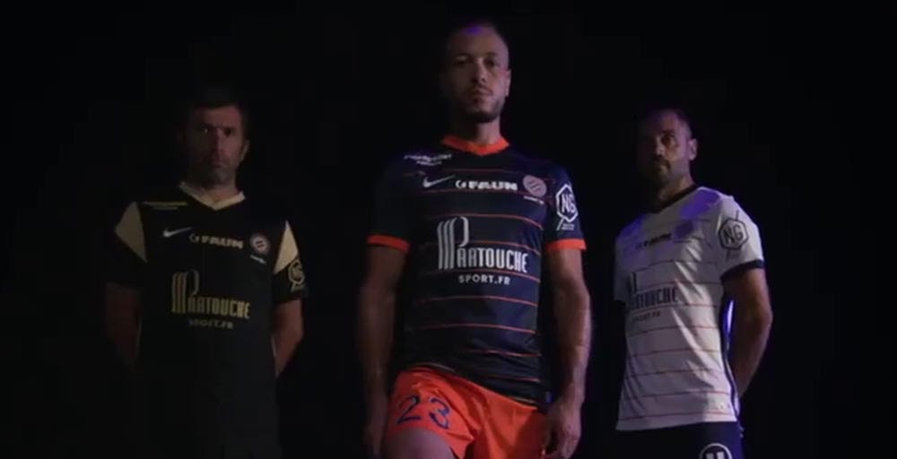 Misplaced Sponsor: Montpellier 23-24 Home & Away Kits Released - Helloofans