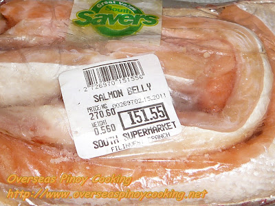 Salmon Belly Salmon Belly