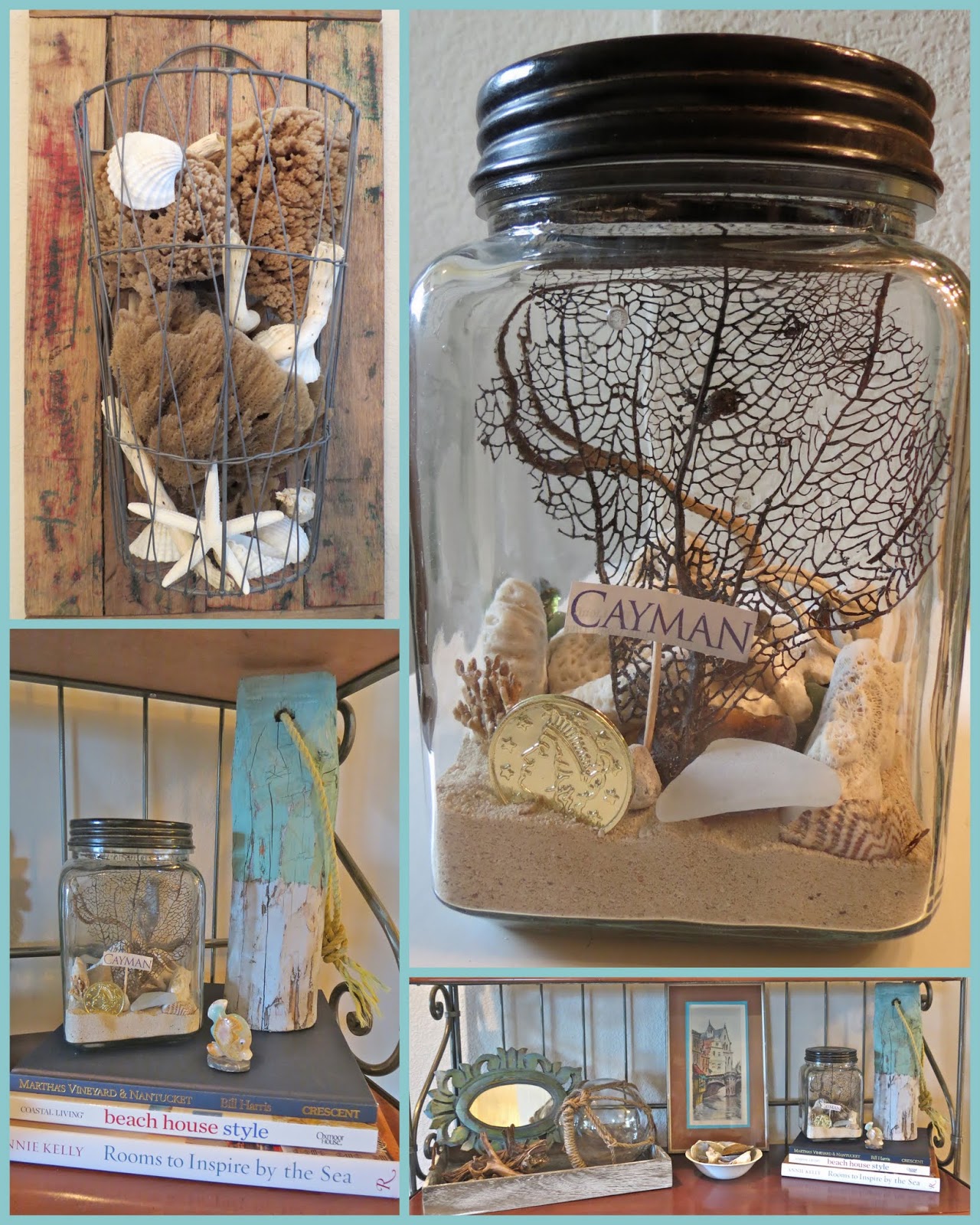 Organized Style by Kari: Beachy Display