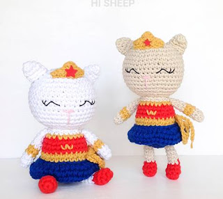 PATRON GRATIS GATA WONDERWOMAN AMIGURUMI 40578