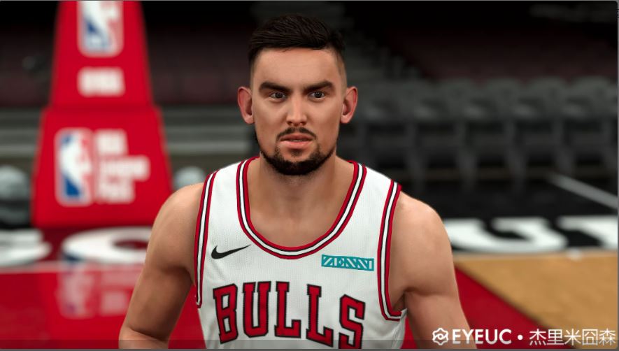 Tomas Satoransky Cyberface and Body Model by White 55