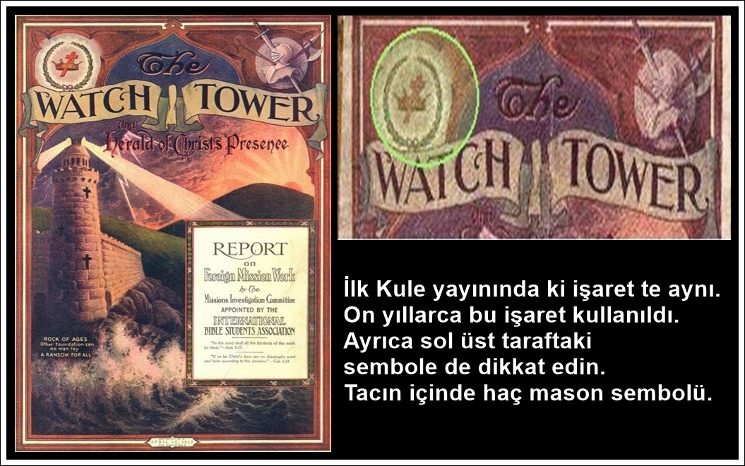 yehova sahitleri ve masonluk baglantisi