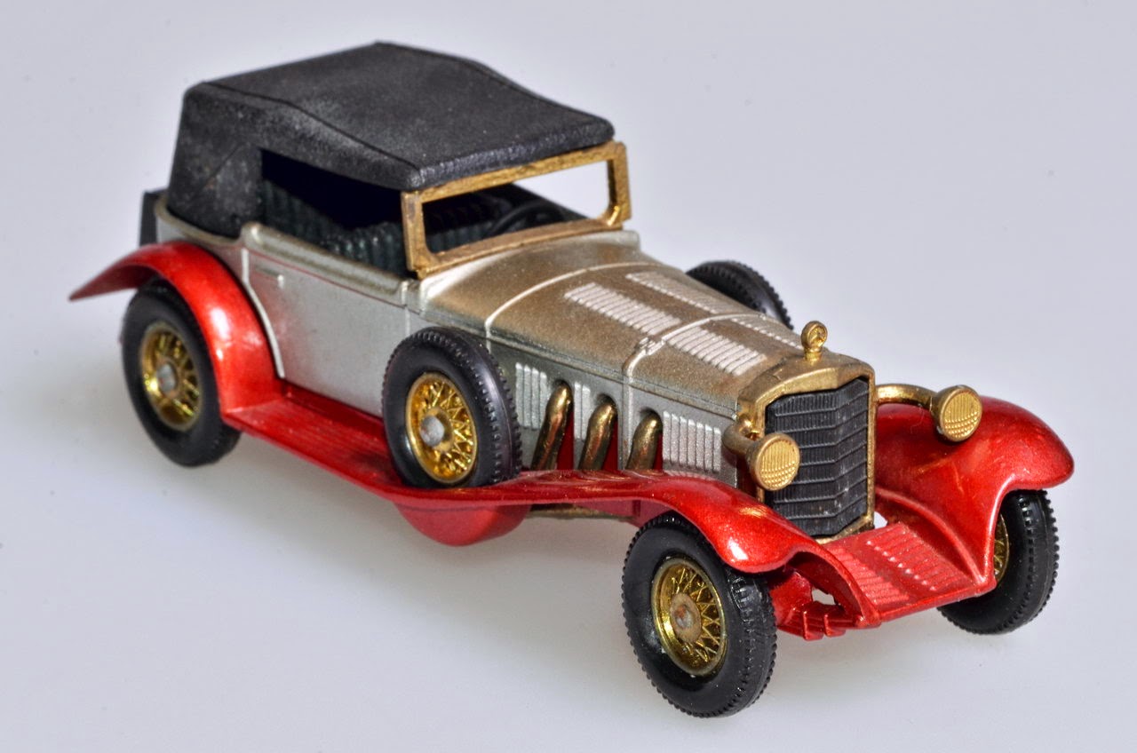 matchbox 1928 mercedes ss coupe