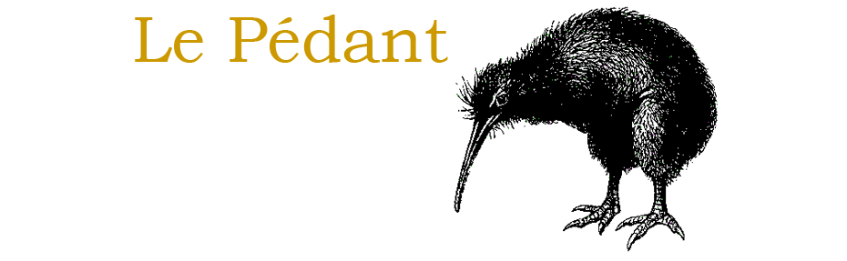 Le Pédant